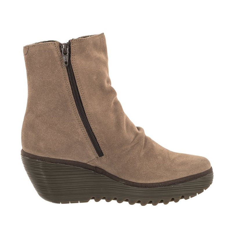 FLY London Yopq461FLY Oil Sude Taupe/Expresso P501461003 (FL396-a) Boots