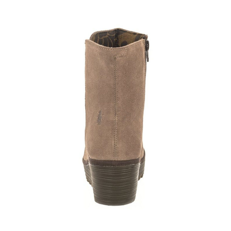 FLY London Yopq461FLY Oil Sude Taupe/Expresso P501461003 (FL396-a) Boots