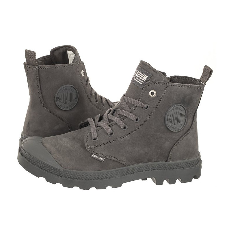 Palladium Pampa Hi Zip Nbk Grey 06440-028-M (PA122-a) pārgājienu zābaki