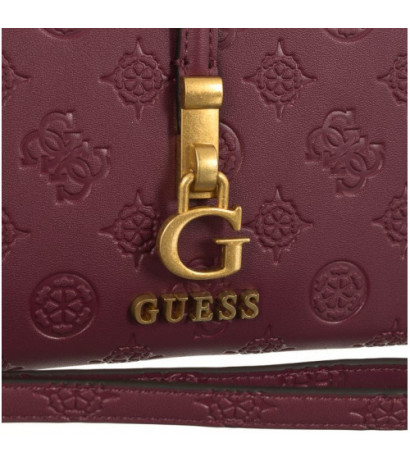 Guess G James Logo Slg Cheque Orgnzr SWPD92 13630 Plum Logo (GU528-b)  handbag