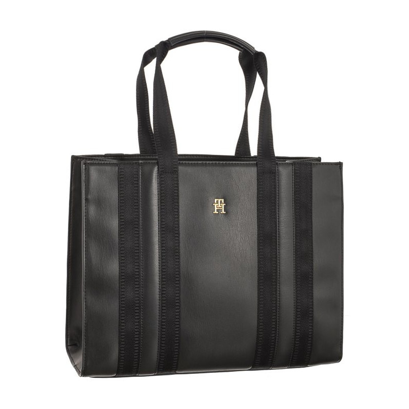 Tommy Hilfiger TH Identity Med Tote AW0AW15569 BDS (TH902-a) handbag