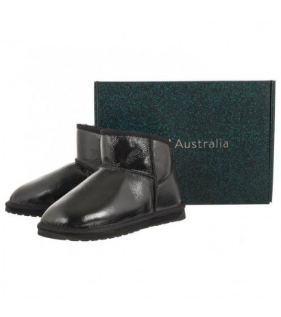 EMU Australia Aarnos Glossy Black/Noir W12922 (EM485-b) kurpes