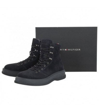 Tommy Hilfiger TH Everyday Class W Suede Hooks Desert Sky FM0FM04762 DW5 (TH907-a) boots