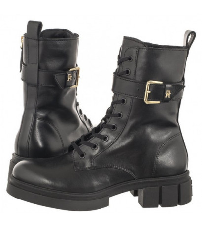 Tommy Hilfiger Cool Feminine Bikerboot Black FW0FW07322 BDS (TH908-a) batai