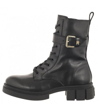 Tommy Hilfiger Cool Feminine Bikerboot Black FW0FW07322 BDS (TH908-a) kurpes