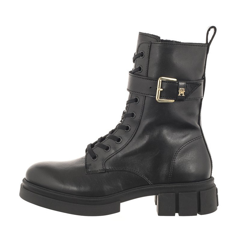 Tommy Hilfiger Cool Feminine Bikerboot Black FW0FW07322 BDS (TH908-a) kurpes