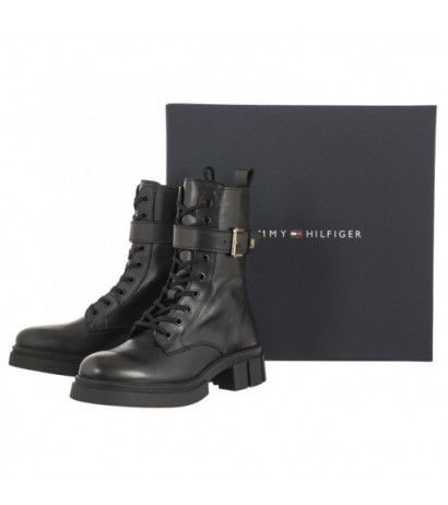 Tommy Hilfiger Cool Feminine Bikerboot Black FW0FW07322 BDS (TH908-a) kurpes