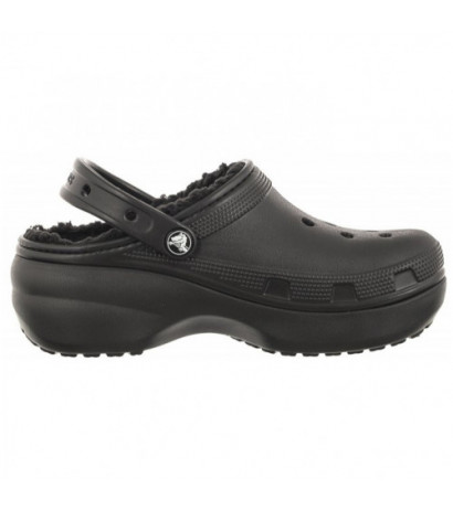 Crocs Classic Platform Lined Black 207938-001 (CR302-a) Moteriški batai/šlepetės