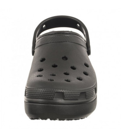 Crocs Classic Platform Lined Black 207938-001 (CR302-a) Women's Shoes/Flip Flops