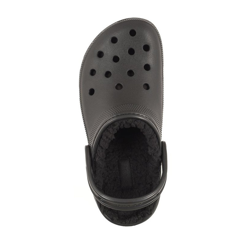 Crocs Classic Platform Lined Black 207938-001 (CR302-a) Women's Shoes/Flip Flops