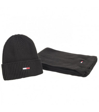 Tommy Hilfiger Tjm Flag Beanie&Scarf AM0AM11677 BDS (TH917-a) cap