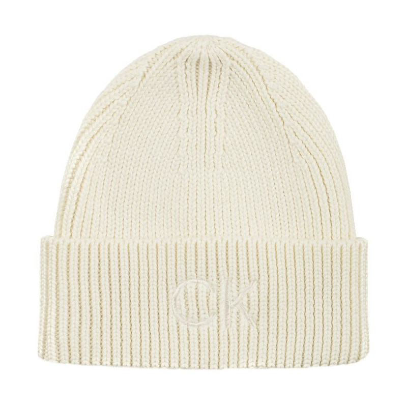 Calvin Klein Re-Lock Beanie W/Emb Marshmallow K60K608660 Yal (CK7-c) vöö