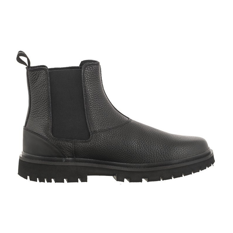 Calvin Klein Eva Mid Chelsea Boot Lth Triple Black YM0YM00750 0GT (CK381-a) apavi