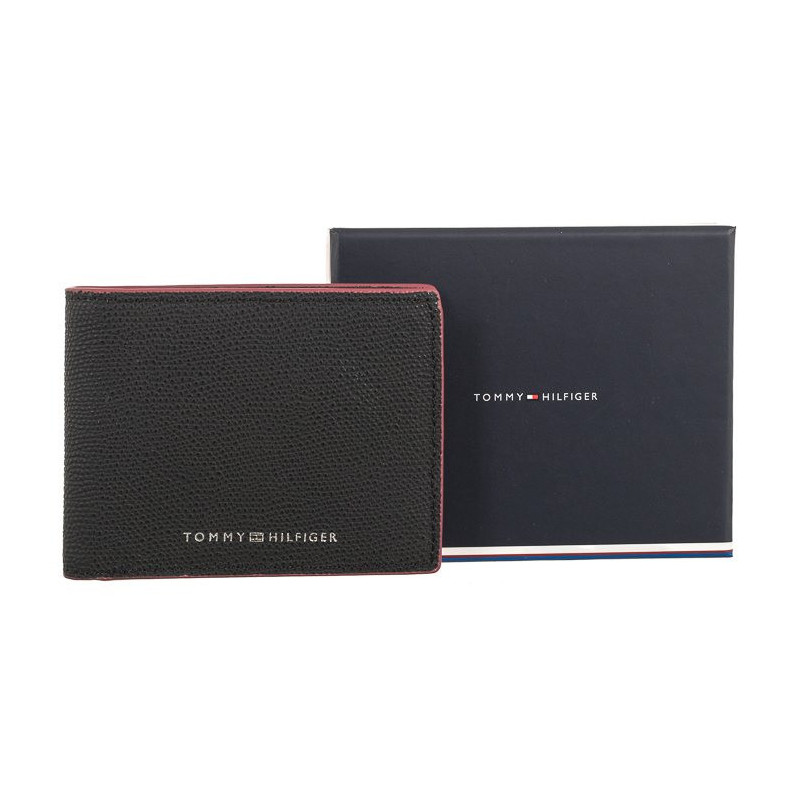 Tommy Hilfiger TH Struc Leather Mini Cc Wallet AM0AM11607 BDS (TH924-a) rankinė