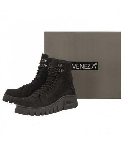 Venezia Czarne G235147DK22 N BL (VE735-a) shoes