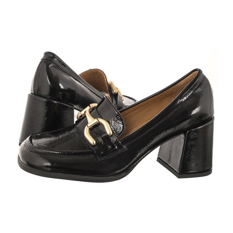 Venezia Czarne 160AG03 Y202 Black (VE737-a) shoes