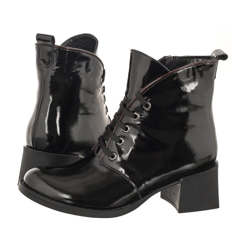 Venezia Czarne 012-123 Black (VE738-a) shoes