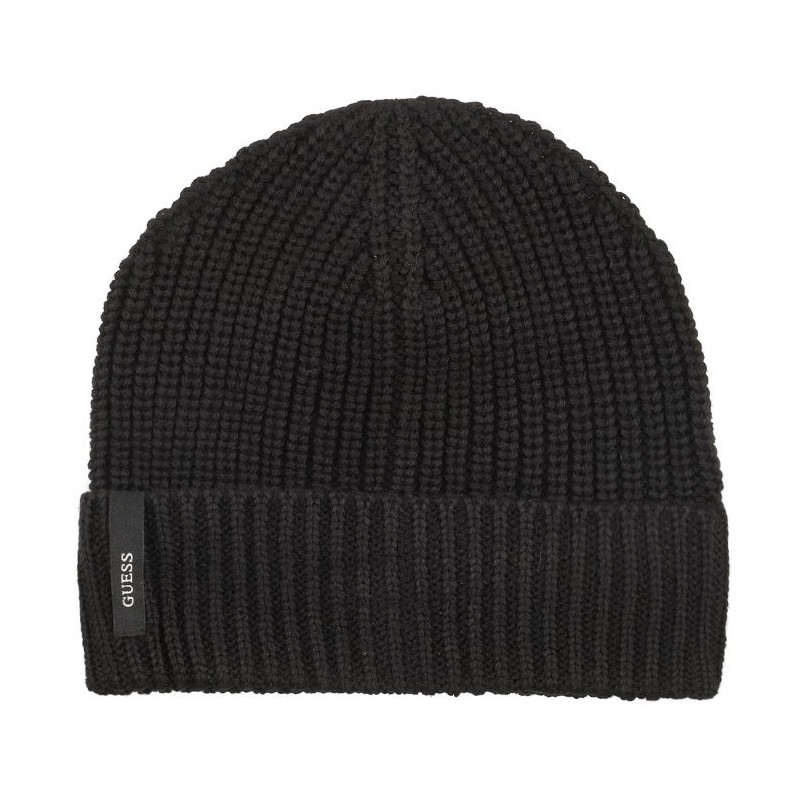 Guess Knit Beanie AM5025 POL01-Bla (GU551-a) cap