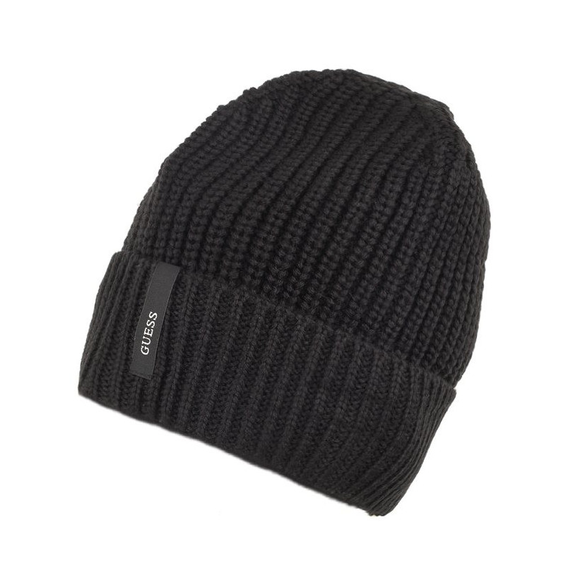 Guess Knit Beanie AM5025 POL01-Bla (GU551-a) cap