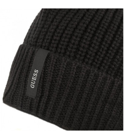 Guess Knit Beanie AM5025 POL01-Bla (GU551-a) cap