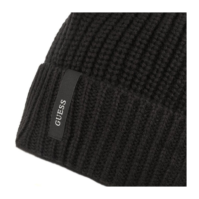 Guess Knit Beanie AM5025 POL01-Bla (GU551-a) cap