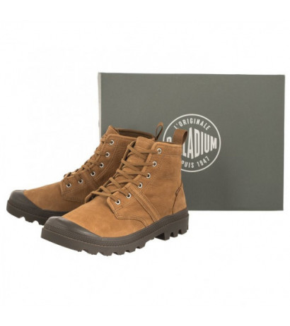 Palladium Pallabrousse Hi Wp Mahogany 77983-257-M (PA123-a) boots