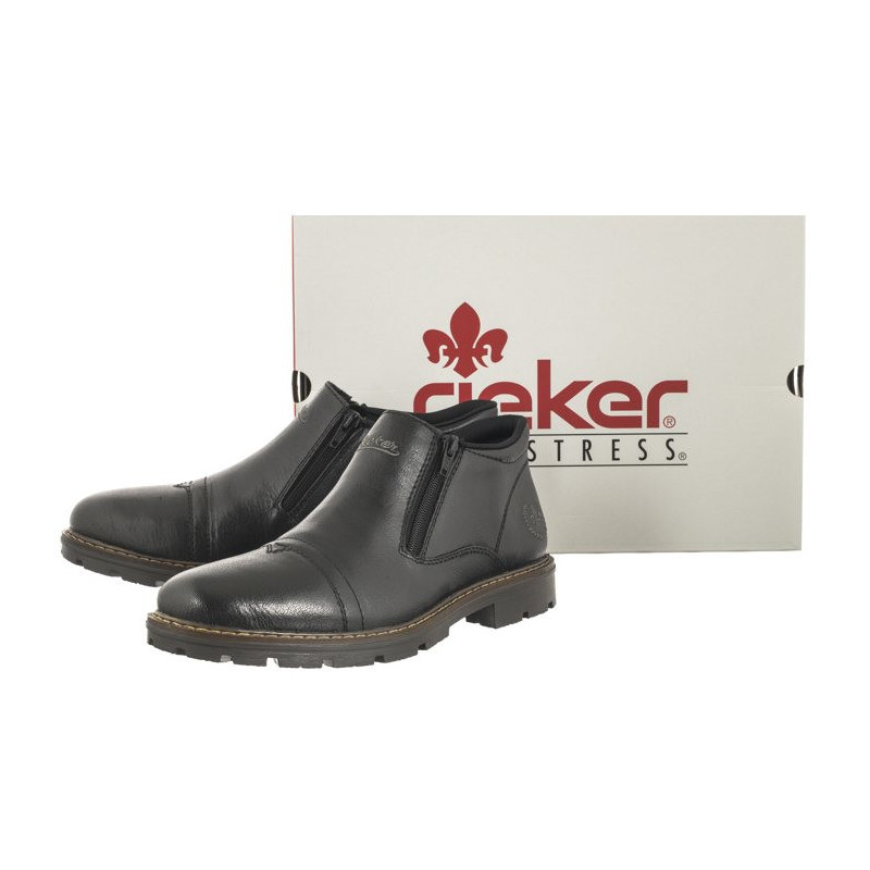 Rieker Czarne 12194-00 Black (RI145-a) batai