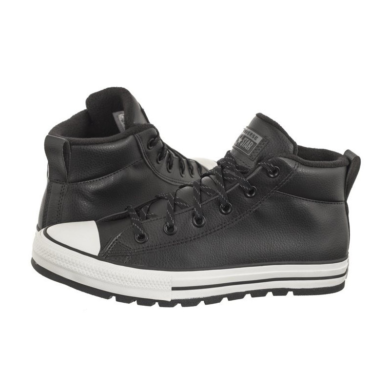 Converse CTAS Street Lugged Mid Black/Iron Grey/White A00719C (CO642-a) sporta apavi