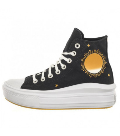 Converse CTAS Move Hi Black/Thriftshop Yellow A02896C (CO641-a) bateliai