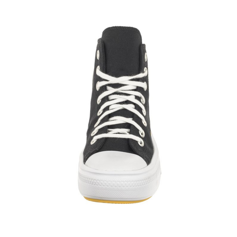 Converse CTAS Move Hi Black/Thriftshop Yellow A02896C (CO641-a) bateliai