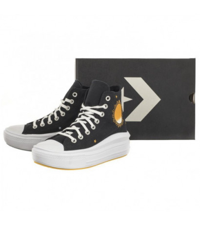 Converse CTAS Move Hi Black/Thriftshop Yellow A02896C (CO641-a) bateliai