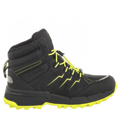 Kappa Boxfrod Mid Tex K 261065K/1133 Black/Lime (KA243-a) ankle boots