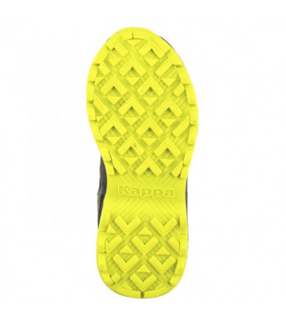 Kappa Boxfrod Mid Tex K 261065K/1133 Black/Lime (KA243-a) aulinukai