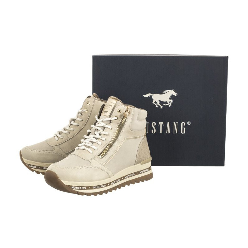 Mustang Beżowe 1364-504-243 (MU529-a) shoes