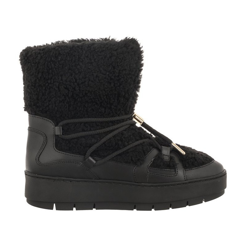 Tommy Hilfiger Tommy Teddy Snowboot Black FW0FW07505 BDS (TH927-b) kurpes