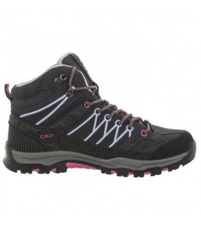 CMP Kids Rigel Mid Trekking Shoe Wp 3Q12944J 66UM Titanio-Skyway (CM8-d) batai