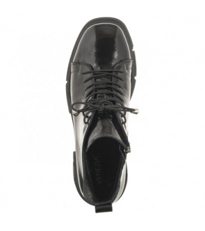 Venezia Czarne Lakierowane G1467155 02 Black (VE739-a) shoes