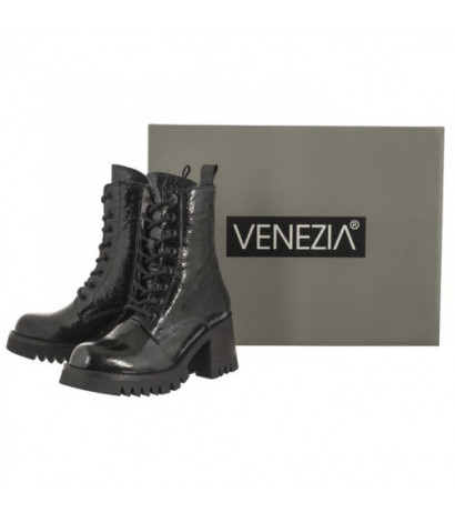 Venezia Czarne 0010LP3R Black (VE743-a) batai