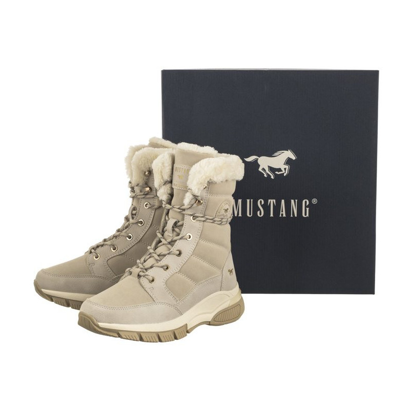 Mustang Beżowe 1481-603-243 (MU527-a) boots