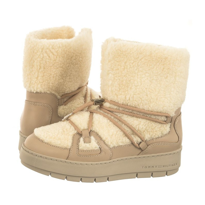 Tommy Hilfiger Tommy Teddy Snowboot Merino FW0FW07505 ABO (TH927-a) kurpes