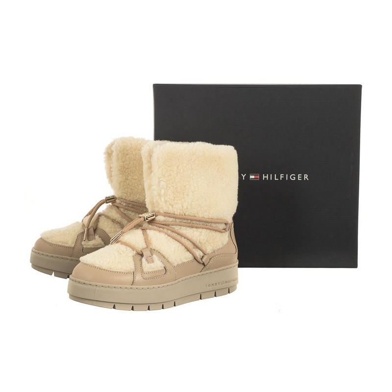 Tommy Hilfiger Tommy Teddy Snowboot Merino FW0FW07505 ABO (TH927-a) kurpes