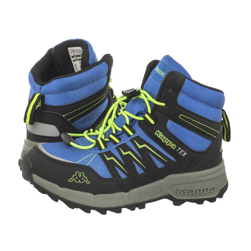 Kappa Boxfrod Mid Tex K 261065K/6030 Blue/Green (KA243-b) aulinukai