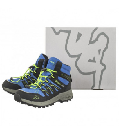 Kappa Boxfrod Mid Tex K 261065K/6030 Blue/Green (KA243-b) ankle boots