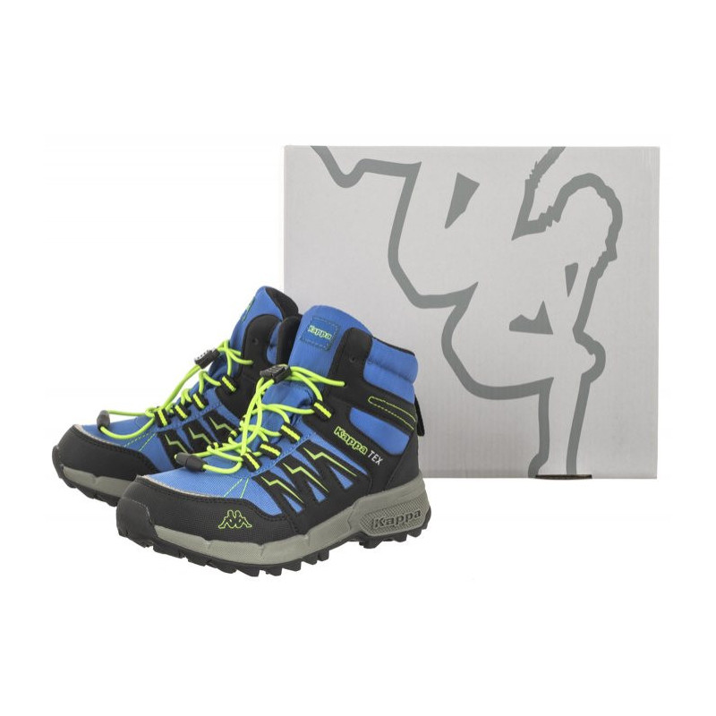 Kappa Boxfrod Mid Tex K 261065K/6030 Blue/Green (KA243-b) aulinukai