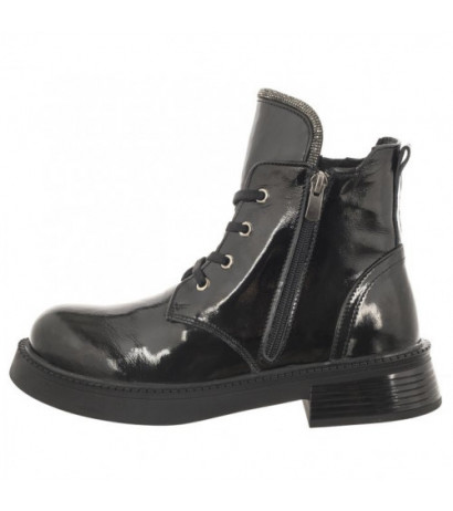 Venezia Czarne Lakierowane 0032322 43 Black (VE740-a) shoes