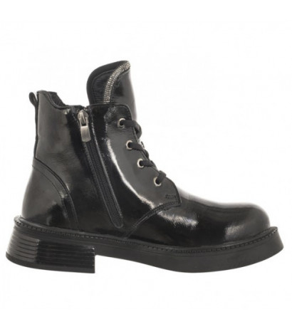 Venezia Czarne Lakierowane 0032322 43 Black (VE740-a) shoes