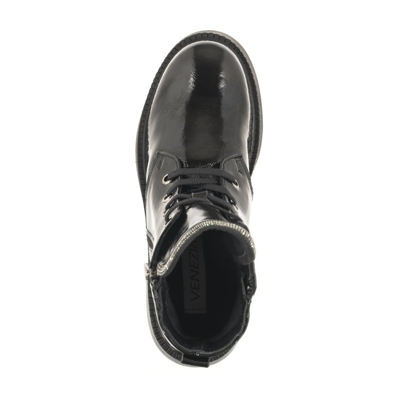 Venezia Czarne Lakierowane 0032322 43 Black (VE740-a) shoes