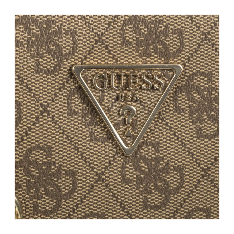 Guess Noelle Crossbody Camera Latte Logo/Brown HWBG78 79140 (GU434-c) handbag