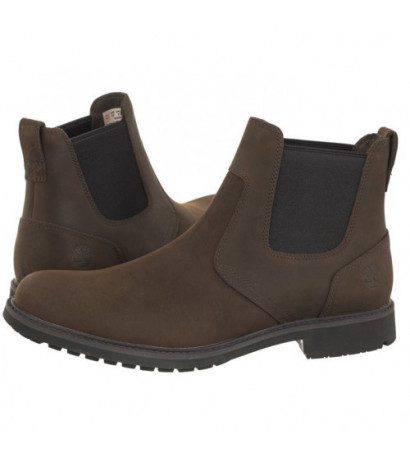 Timberland Stormbucks Chelsea Dark Brown Nubuck 05552R 242 (TI123-a) apavi