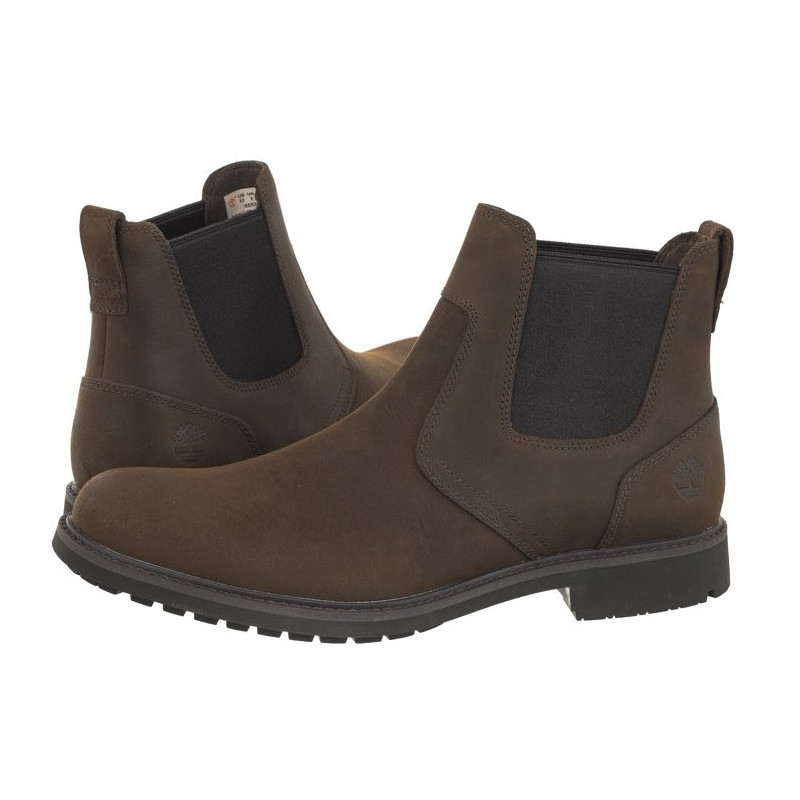 Timberland Stormbucks Chelsea Dark Brown Nubuck 05552R 242 (TI123-a) batai